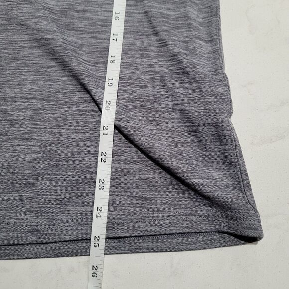 Under Armour UA HeatGear Tiger Twist Tech V-Neck Shirt Gray 1242207 GYM Active M - Picture 5 of 8